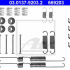 Sada příslušenství, brzdové čelisti ATE 03.0137-9203 (AT 669203)