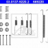 Sada příslušenství, brzdové čelisti ATE 03.0137-9220 (AT 669220)