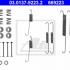 Sada příslušenství, brzdové čelisti ATE 03.0137-9223 (AT 669223)