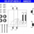 Sada příslušenství, brzdové čelisti ATE 03.0137-9233 (AT 669233)