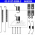 Sada příslušenství, brzdové čelisti ATE 03.0137-9289 (AT 669289)