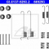 Sada příslušenství, parkovací brzdové čelisti ATE 03.0137-9293 (AT 669293)