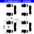 Sada příslušenství, obložení kotoučové brzdy ATE 13.0460-0442 (AT 610442)