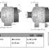 Alternátor DENSO (DE DAN1143)