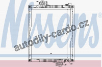 Chladič motoru NISSENS 61704