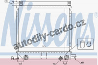 Chladič motoru NISSENS 62658