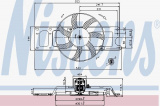 Ventilátor chladiče NISSENS 85251