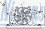 Ventilátor chladiče NISSENS 85256