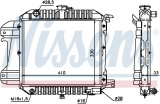 Chladič motoru NISSENS 61590