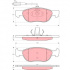 Sada brzdových destiček TRW GDB1486 - ALFA ROMEO 145, 146