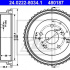 Brzdový buben ATE 24.0222-8034 (AT 480187) - DAIHATSU