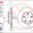 Brzdový kotouč BREMBO 09.9868.11 - PORSCHE, VW