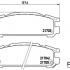 Sada brzdových destiček BREMBO P78005 - SUBARU