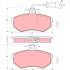Sada brzdových destiček TRW GDB404 - AUDI 100 82-90
