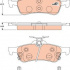 Sada brzdových destiček TRW GDB3458 - TOYOTA YARIS 06-