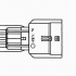 Lambda sonda NGK OZA603-R2 - DACIA, RENAULT