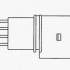 Lambda sonda NGK LZA07-V2 - VW