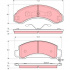 Sada brzdových destiček TRW GDB4004 - FORD RAANGER 94-95