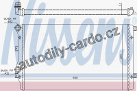 Chladič motoru NISSENS 65280