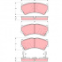 Sada brzdových destiček TRW GDB3275 - SUZUKI BALENO
