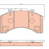 Sada brzdových destiček TRW GDB5022 - IVECO EUROCARGO 91-