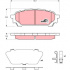 Sada brzdových destiček TRW GDB3395 - SUBARU IMPREZA 02-