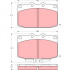 Sada brzdových destiček TRW GDB377 - MAZDA RX7 85-