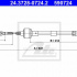 Tažné lanko, ovládání spojky ATE 24.3728-0724 (AT 590724)
