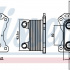 Chladič motorového oleje NISSENS 90881