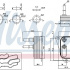 Chladič motorového oleje NISSENS 91122