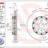 Brzdový kotouč BREMBO 09.A665.23 - CADILLAC, CHEVROLET