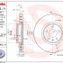 Brzdový kotouč BREMBO 09.B972.11 - AUDI