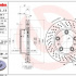 Brzdový kotouč BREMBO 09.C091.11 - PORSCHE