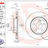 Brzdový kotouč BREMBO 09.D533.13 - MERCEDES-BENZ