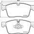 Sada brzdových destiček BREMBO P36031 - JAGUAR, LAND ROVER