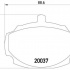 Sada brzdových destiček BREMBO P52001 - MG