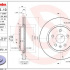 Brzdový kotouč BREMBO 09.A972.11 - CHEVROLET, OPEL, SAAB