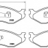 Sada brzdových destiček BREMBO P37004 - JEEP