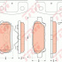 Sada brzdových destiček TRW GDB4143 - DODGE CALIBER 06-
