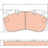 Sada brzdových destiček TRW GDB5068 - IVECO EUROCARGO
