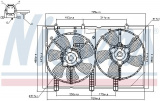 Ventilátor chladiče NISSENS 85276