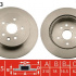Brzdový kotouč TRW DF6063 - LEXUS GS300,430 05-