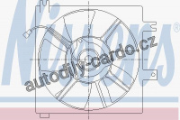 Ventilátor chladiče klimatizace NISSENS 85339