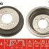 Brzdový buben TRW DB4190 - NISSAN ALMERA
