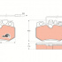 Sada brzdových destiček TRW GDB446 - CITROEN