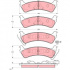 Sada brzdových destiček TRW GDB4041 - FORD WINDSTAR 95-