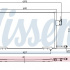 Chladič klimatizace NISSENS 94200