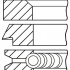 Sada pístních kroužků GOETZE 08-106500-00