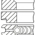 Sada pístních kroužků GOETZE 08-175500-00