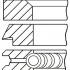 Sada pístních kroužků GOETZE 08-203100-00
